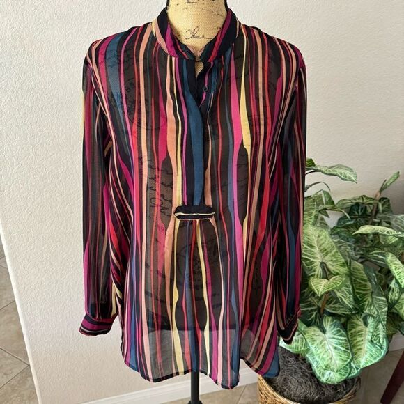 ANNE KLEIN BLOUSE 👚 - Picture 2 of 6